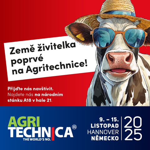 AGROSALON ZEMĚ ŽIVITELKA V PREMIÉŘE NA VELETRHU AGRITECHNICA 2025 v HANNOVERU AGROSALON ZEMĚ ŽIVITELKA V PREMIÉŘE NA VELETRHU AGRITECHNICA 2025 v HANNOVERU