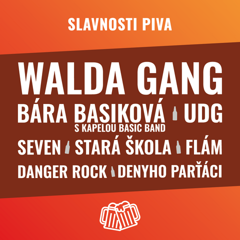 SLAVNOSTI PIVA 2024: DVOUDENNÍ PIVNÍ A HUDEBNÍ SLAVNOSTI