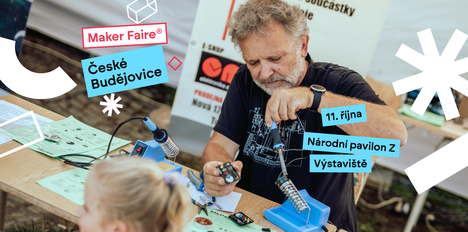 Maker Faire České Budějovice 2025 - Přehlídka inovátorů a vynálezců