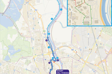 MAPA BĚŽECKÝCH ZÁVODŮ RUNTOUR WINTER EDITION 2026 