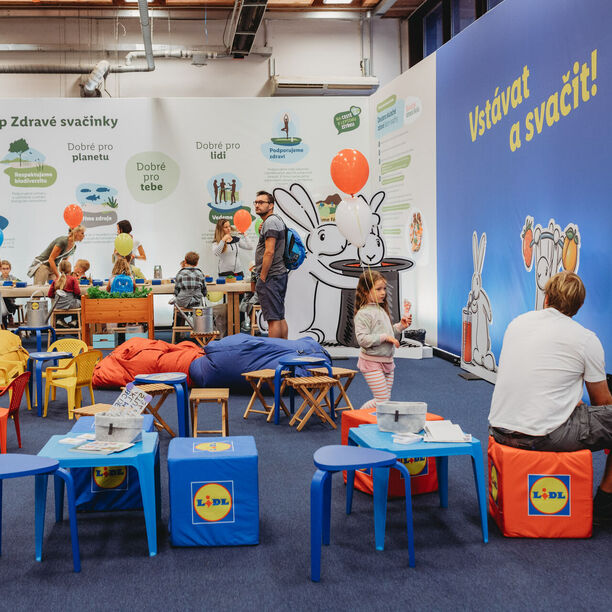 Pavilon Lidl - ochutnejte, objevujte, bavte se